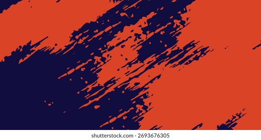 Modelo de design de banner de meio-tom de cor laranja estilo de linhas de velocidade abstratas. vetor fundo efeito textura eps10