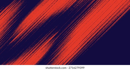Modelo de design de banner de meio-tom de cor laranja estilo de linhas de velocidade abstratas. Ilustração vetorial.eps 10