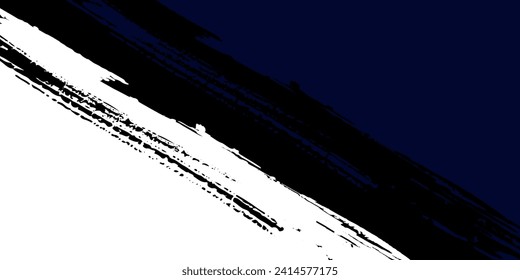 Abstract speed lines style white and black color halftone banner design template. Vector illustration.