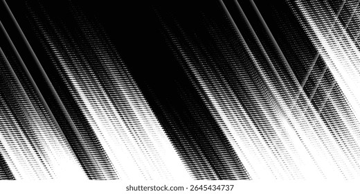 Abstract speed lines style white color halftone banner design template.Dots halftone art grunge texture background good simple nice modern