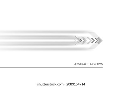 Abstract speed movement of arrows. Digital innovation concept for your design.