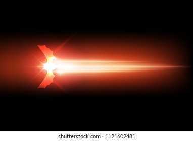 Abstract speed movement bat communicate background halloween, vector illustration