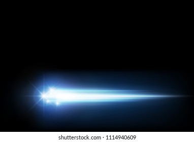Abstract speed movement blue arrows technology communicate background, vector illustration