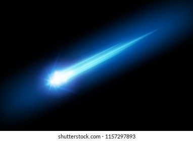 Abstract speed movement blue arrows technology communicate background, vector illustration