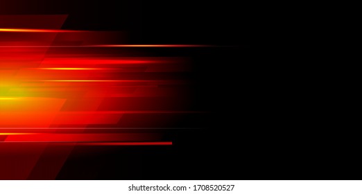 abstract speed movement pattern with shiny glowing blurred line shape, gradient color. vector design template