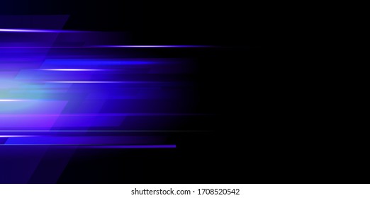 patrón de movimiento de velocidad abstracto con forma de línea borrosa brillante, color degradado. plantilla de diseño vectorial