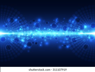 abstract speed technology background, illustration