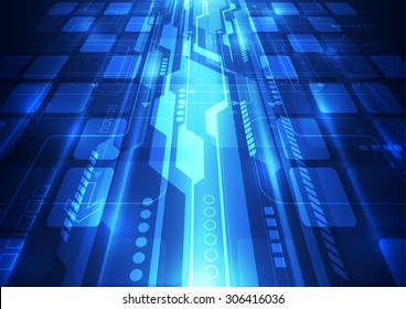 Abstract speed technology background, vector illustration