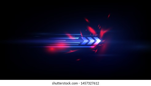 Abstract speed technology concept. vector illustration background
