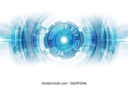 Abstract speed technology concept. vector background