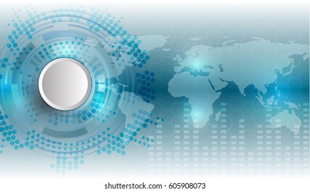 Abstract speed technology concept. vector background