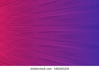 Abstract speed zoom lines background. Dark purple pink Radial motion move blur. Zooming effect. Wave vector illustration