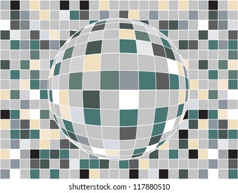 abstract sphere background