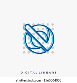 Abstract Sphere Dimensional Modern Icon Vector Template, Suitable for Creative Industry, Multimedia, entertainment, Educations, Shop, and any related business