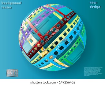 abstract sphere, film