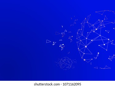 Abstract sphere to illustration internet connection technology. Background