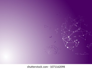 Abstract sphere to illustration internet connection technology. Background