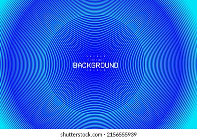 abstract sphere with radius on gradient blue with curve background can be use for notebook cover advertisement poster  label food and beverage technology product design vector eps.