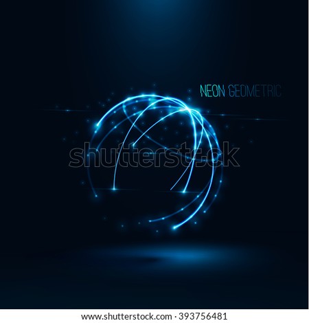 Similar – Image, Stock Photo rays light points Light