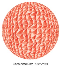 Abstract sphere vector illustration.