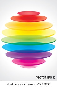 abstract sphere vector illustration eps10