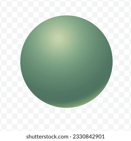 Abstract spheres. vector realistic spheres