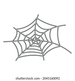 Abstract spider web for web backdrop design. Grunge texture.