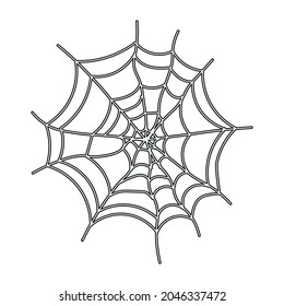 Abstract spider web for web backdrop design. Grunge texture.