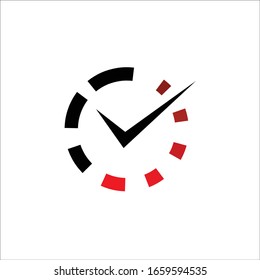 El espidómetro abstracto con ilustración vectorial de velocidad media.