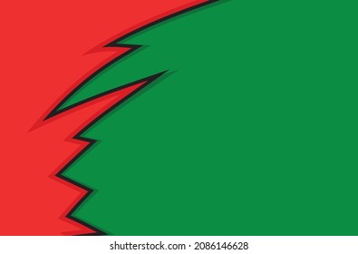 Abstract spikes background with some copy space area