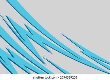 Abstract spikes background with some copy space area