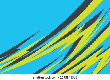 Abstract spikes background with some copy space area