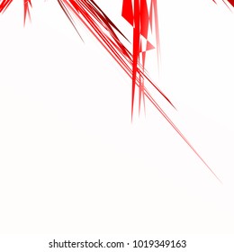 Abstract spikes geometric pattern, texture. Random, chaotic pattern element