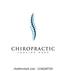 ABSTRACT SPINE LOGO VECTOR, CHIROPRACTIC LOGO DESIGN
