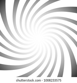 Abstract spiral background of bright glow perspective with lighting gray twist lines. Vector Illustration eps 10. Can be used for business brochure, flyer party, design banners, cover book, label