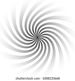 Abstract spiral background of bright glow perspective with lighting gray twist lines. Vector Illustration eps 10. Can be used for business brochure, flyer party, design banners, cover book, label