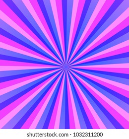 Abstract spiral background of bright glow perspective with lighting blue pink twist lines. Vector Illustration eps 10. Can be used for business brochure, flyer party, design banners, cover book, label