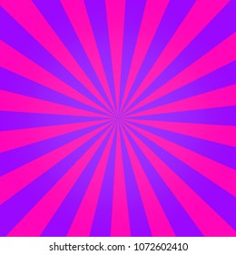 Abstract spiral background of bright glow perspective with lighting purple center lines. Vector Illustration eps 10. Can be used for business brochure, flyer party, design banners, cover book, label