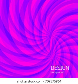 Abstract spiral background of bright glow perspective with lighting purple twist lines. Can be used for business brochure, flyer party, design banners, cover book, label
