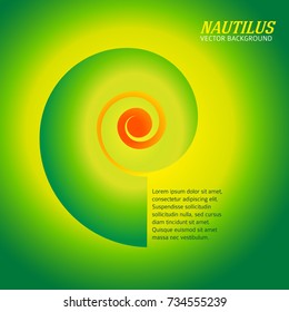 Abstract spiral background of bright glow lighting twist lines. Vector Illustration eps 10 for elegant vertical business card. Can be used for business brochure, flyer party, design banners, label