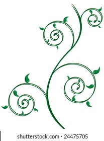 abstract spiral background; clip-art