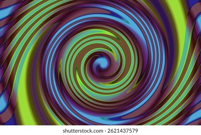Fondo espiral abstracto con colorido