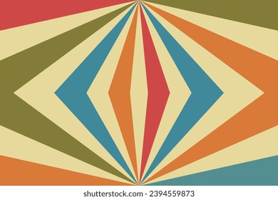 Abstract spiral background with curved shape vector illustration template 