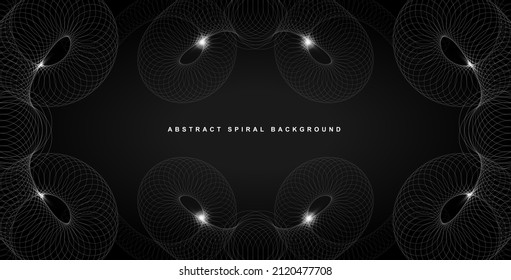 abstract spiral background design.perfect for computer background design