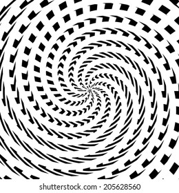 Abstract spiral background. Vector illustration.