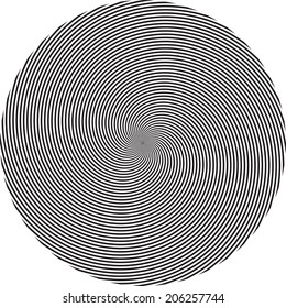 Abstract spiral background. Vector illustration. 