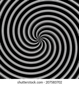 Abstract spiral background. Vector illustration. 