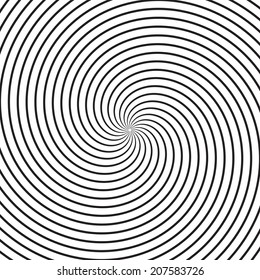 Abstract spiral background. Vector illustration. 