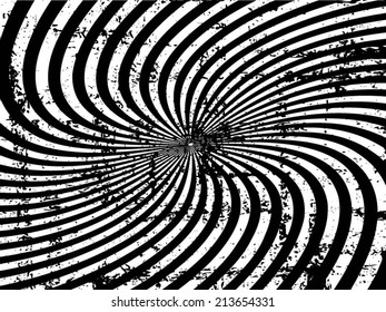Abstract spiral background. Vector illustration.