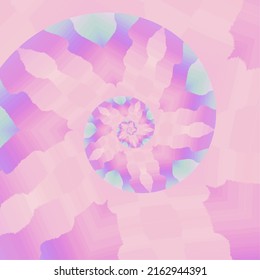 Abstract spiral background. Vector illustration